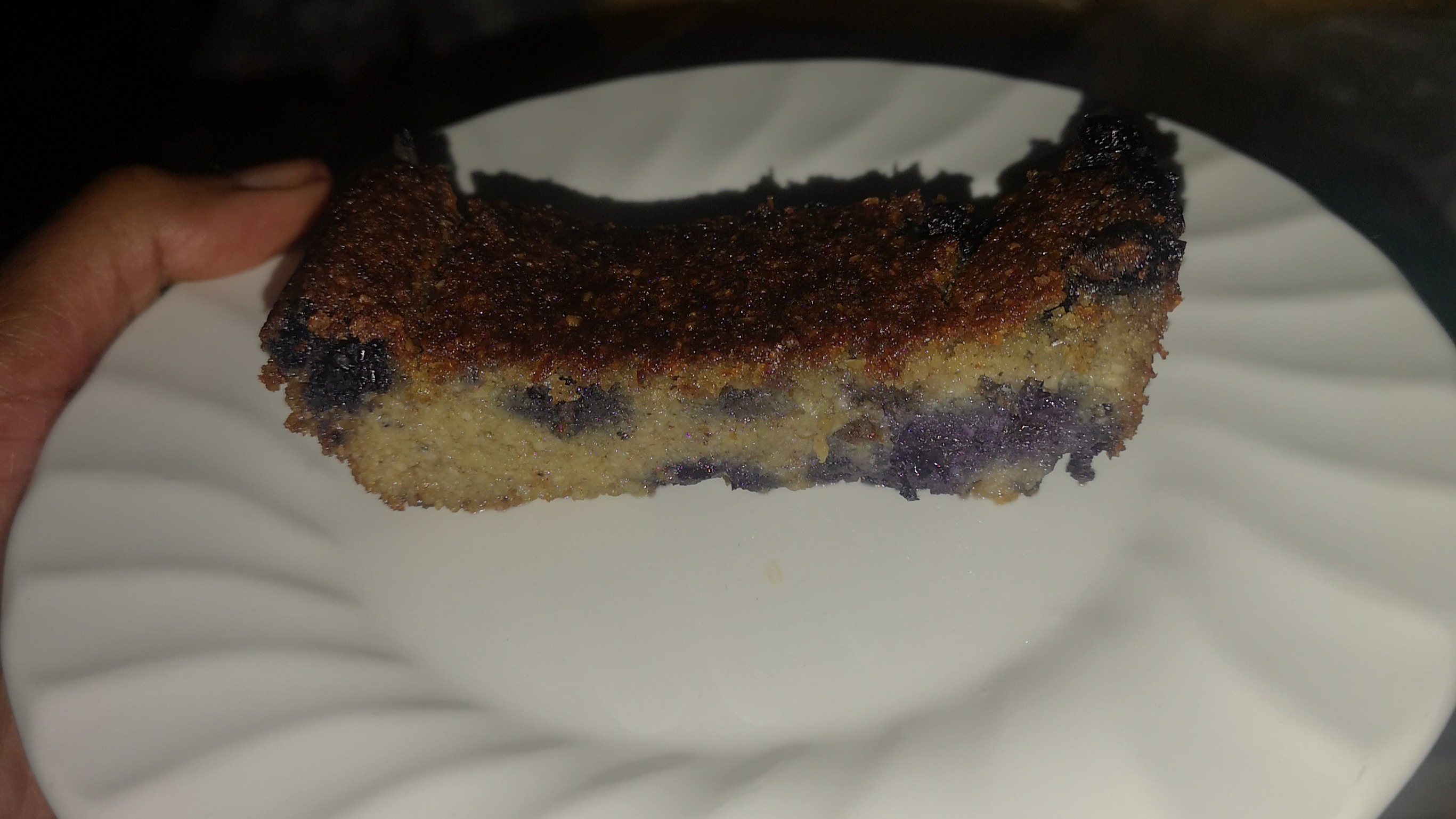 Super moist blueberry & banana cake (vegan, sugar &&nbsp;gluten-free)